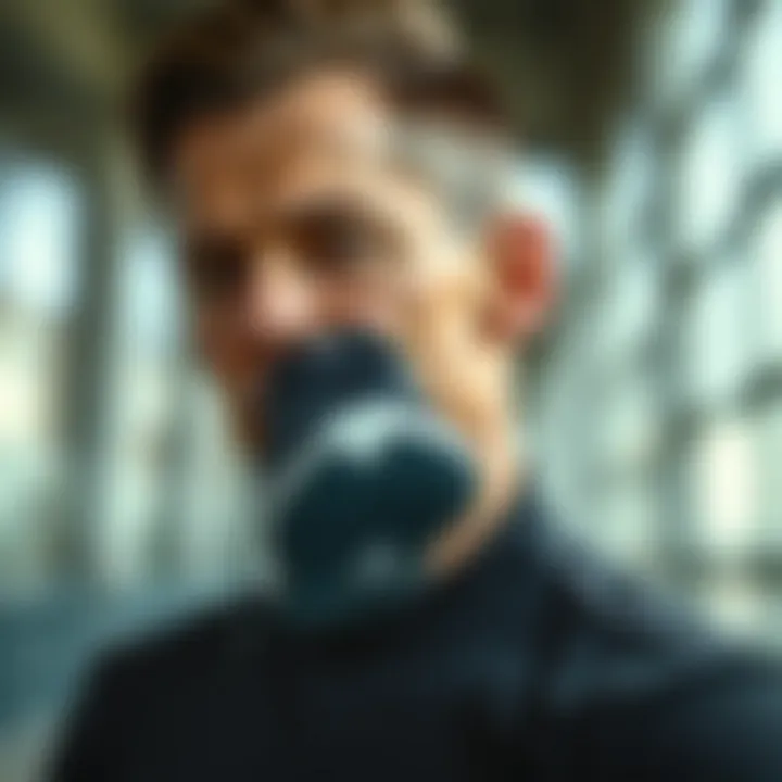 An athlete experiencing the comfort and freedom of movement in Adidas DNA 5.0.