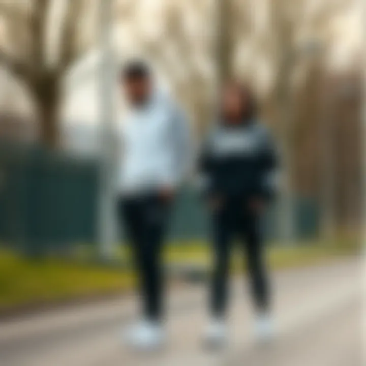 Fashionable combinations with Adidas sweatpants