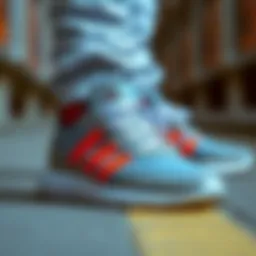 Stylish Adidas footwear showcasing various designs