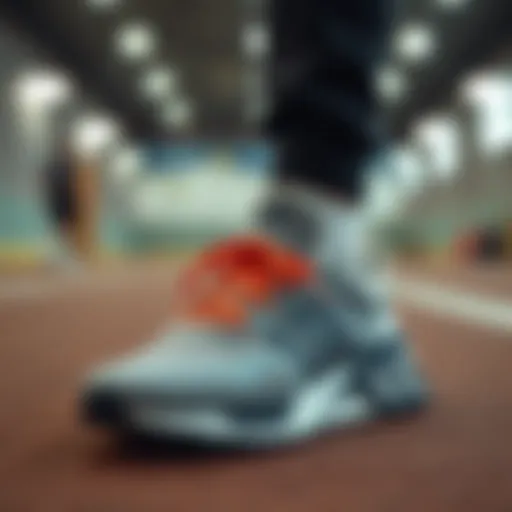 Sustainable sneaker design showcasing innovative materials