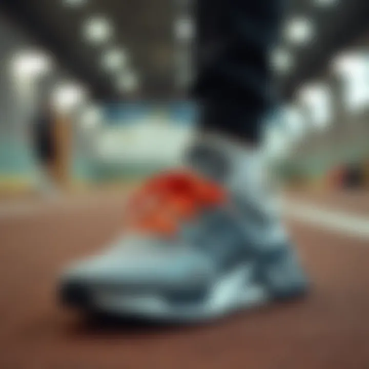 Sustainable sneaker design showcasing innovative materials