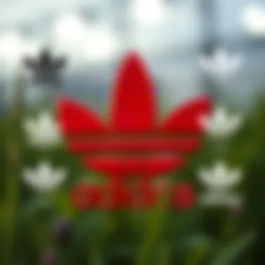 Historical evolution of Adidas logos showcasing various designs over the years