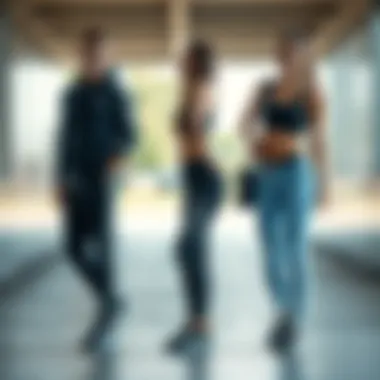 A fashionable outfit combination featuring adidas gear