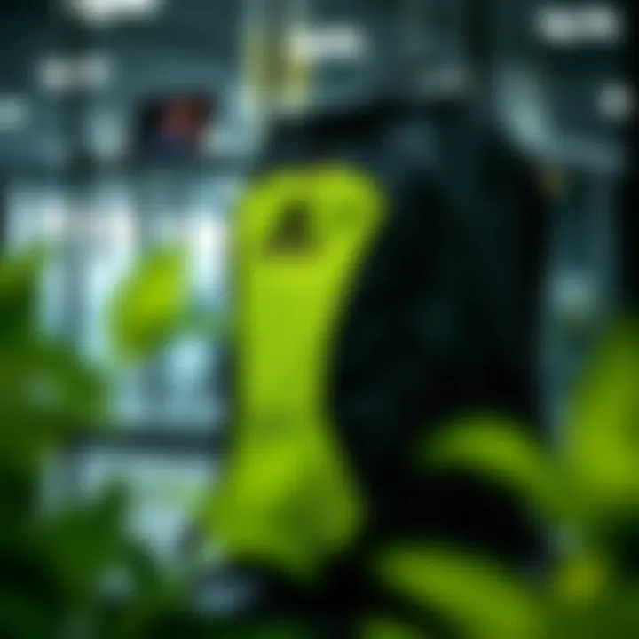 Adidas Power V backpack on display