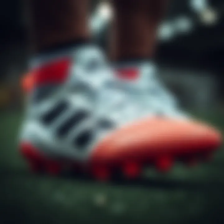 Side view of the Predator Edge.3 boots emphasizing the sleek silhouette and modern aesthetics.