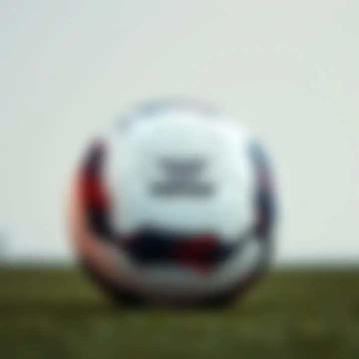 Aesthetic Appeal of Adidas Soccer Balls Stylish Adidas soccer ball on a minimalist background emphasizing its aesthetic