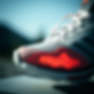Close-up of the cushioning technology used in Adidas Vultrun M