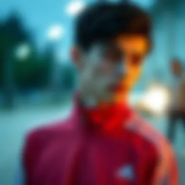 Casual outfit featuring an Adidas zip-up top for everyday wear