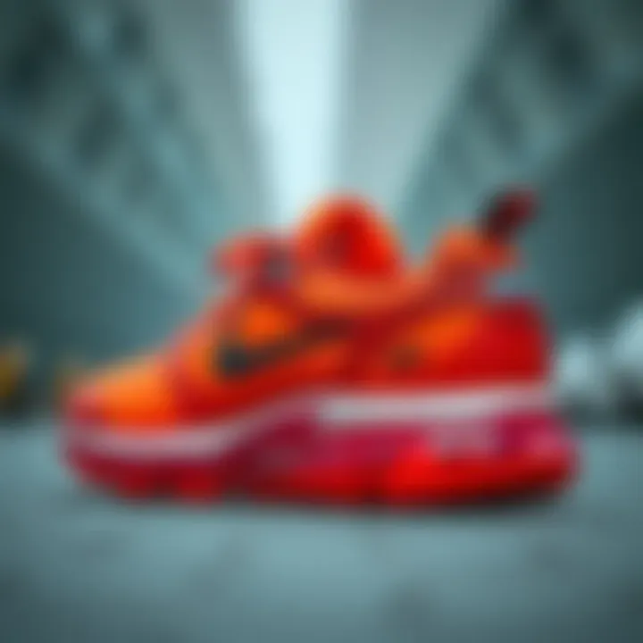 A close-up view of the Air Max Siyah showcasing its sleek design and detailing