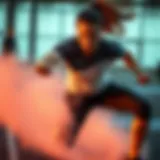 Dynamic action shot showcasing the versatility of Airmax Dawn in various sports activities.