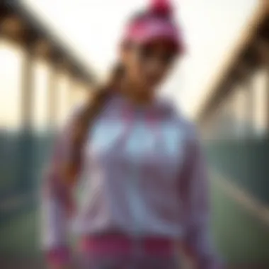 Stylish athletic wear for outdoor activities