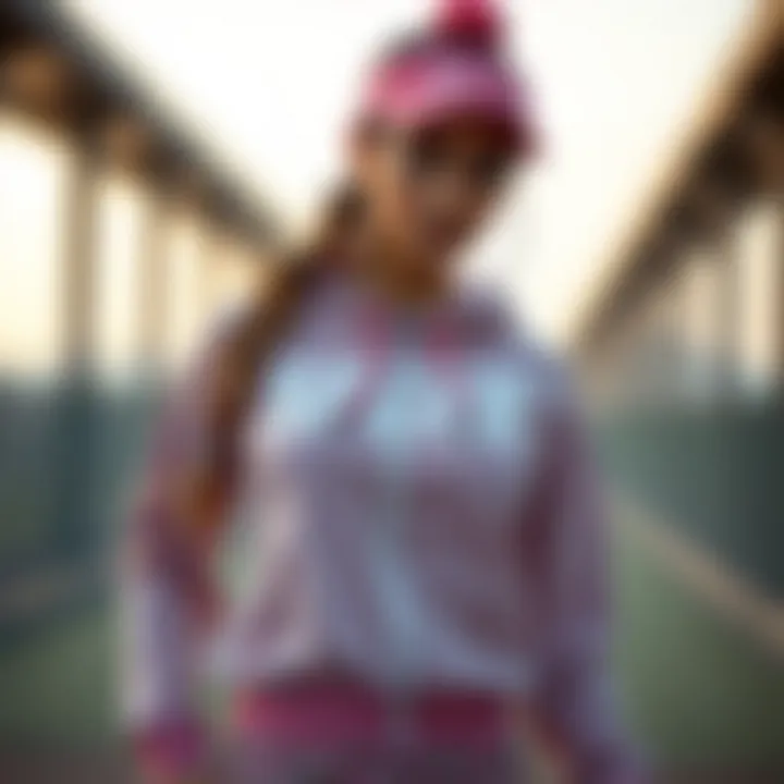 Stylish athletic wear for outdoor activities