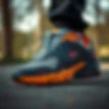 Stylish athletic shoes showcasing the latest trends