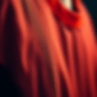 Close-up of basketball jersey fabric texture