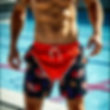 Combination tips for swim shorts