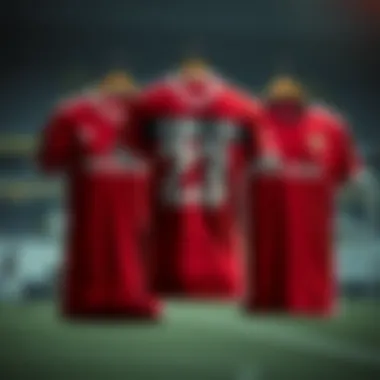 Historical timeline of Beşiktaş jerseys evolution.