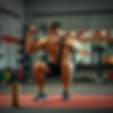 Correct posture during Bulgarian Split Squat