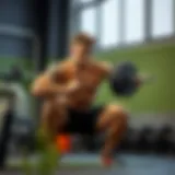 Dynamic demonstration of Bulgarian Split Squat