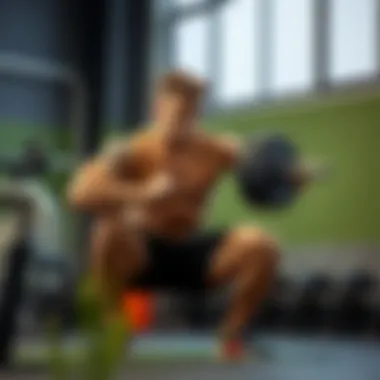 Dynamic demonstration of Bulgarian Split Squat