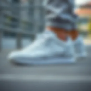 Care tips for maintaining Hummel white athletic shoes