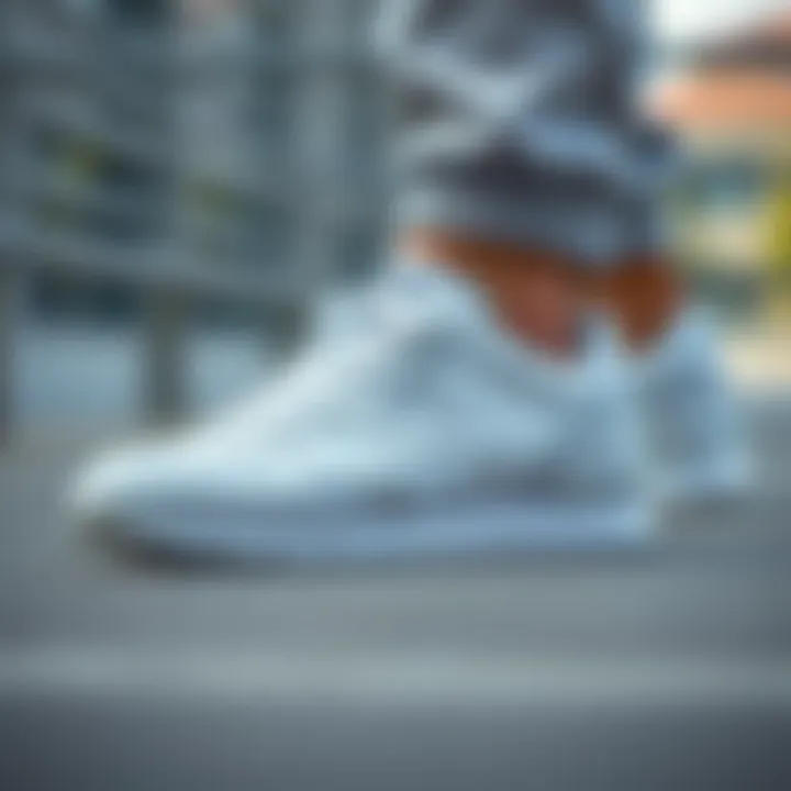 Care tips for maintaining Hummel white athletic shoes