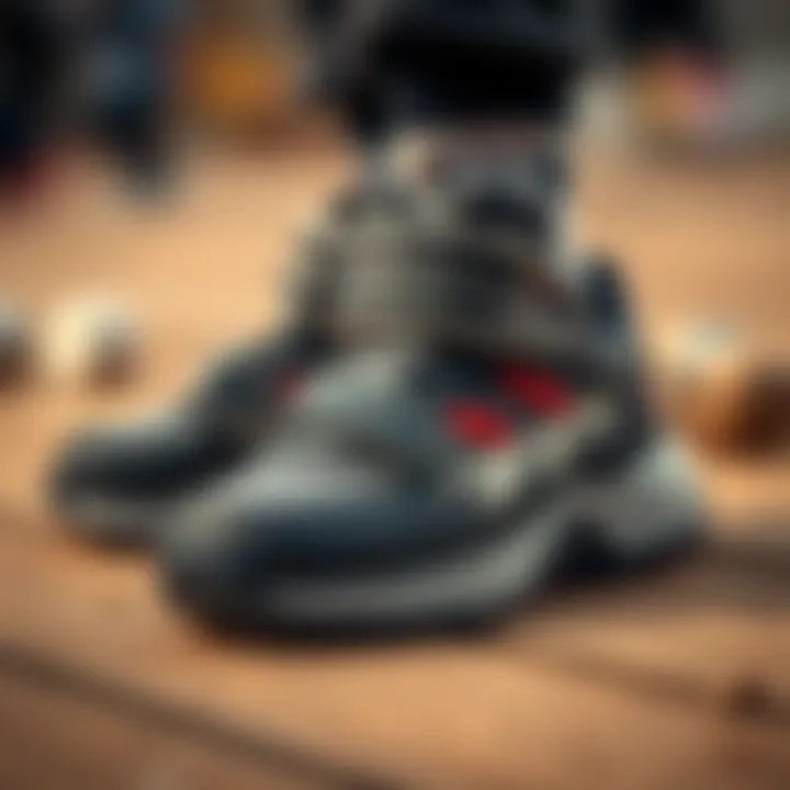 Close-up of Chicco shoe detailing and materials