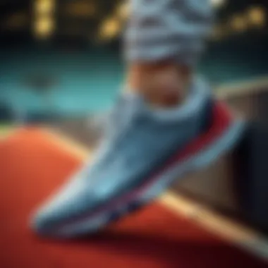 Comfortable fit in sports footwear