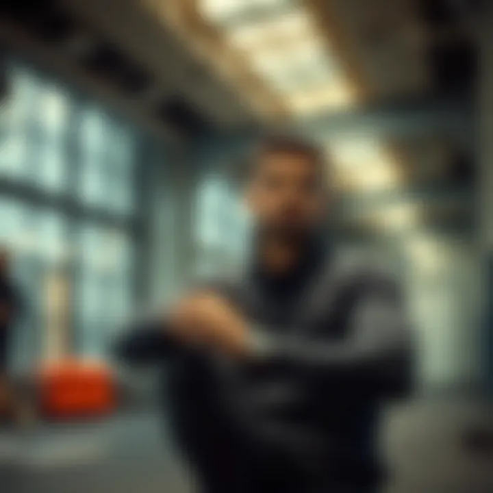 Enhancing User Experience with ComfyCush User enjoying comfort in athletic wear