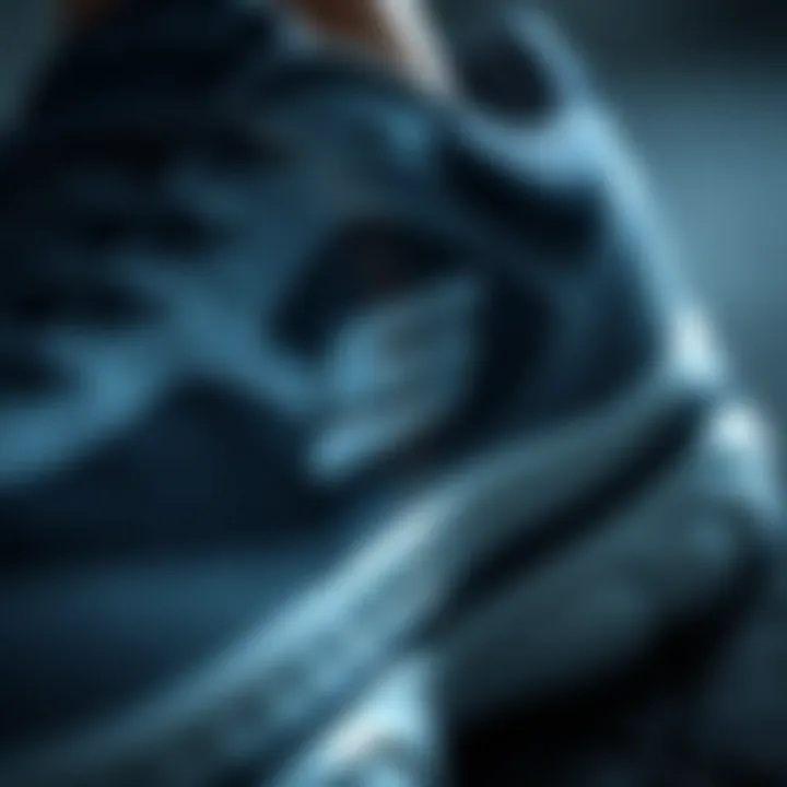 Close-up of D'lites Skechers detailing