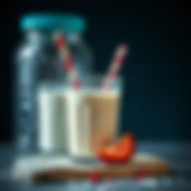 Dairy products rich in protein