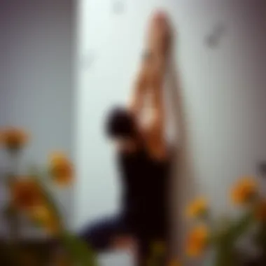 Benefits of wall yoga for physical and mental balance