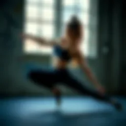 Dynamic stretching enhancing flexibility