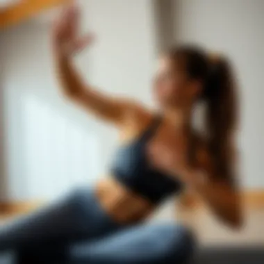 Stress relief through stretching exercises