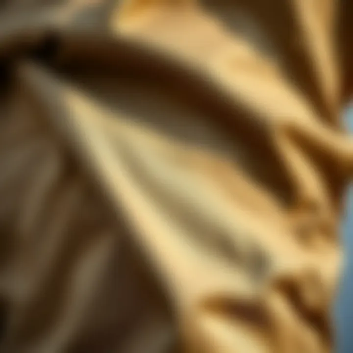 Close-up of fabric texture for winter outdoor pants