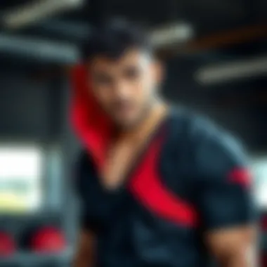 Fashionable and functional sportswear designed for martial arts enthusiasts