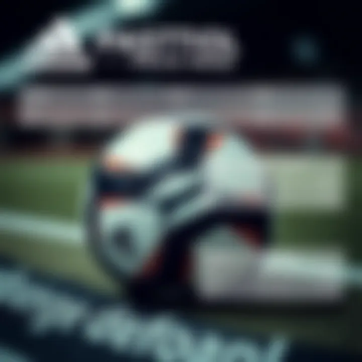 An infographic showing the price range of Adidas footballs