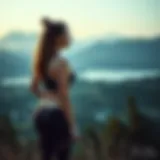 A serene landscape promoting tranquility and mental wellness