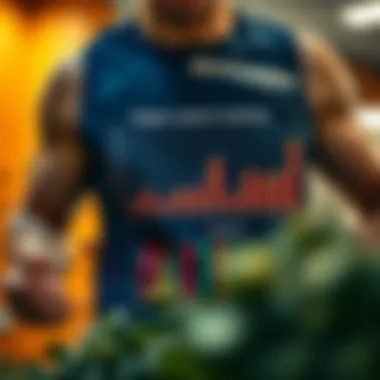 Charts showing glycogen usage in exercise