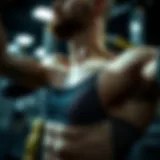 Detailed view of chest strengthening techniques