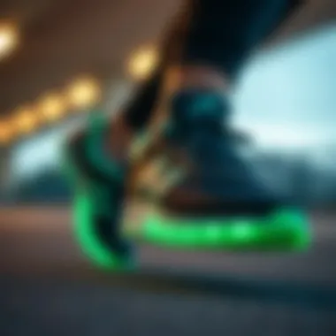 Hummel Holo Shoes: Embracing Active Living Active lifestyle representation with Hummel Holo shoes in action.