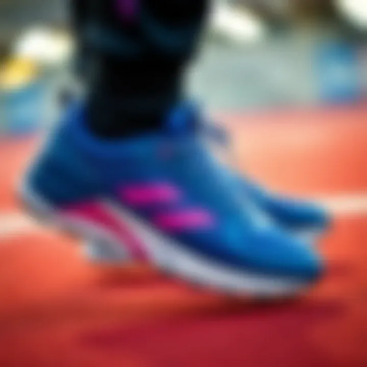 A chart illustrating the market position of Hummel in sports footwear