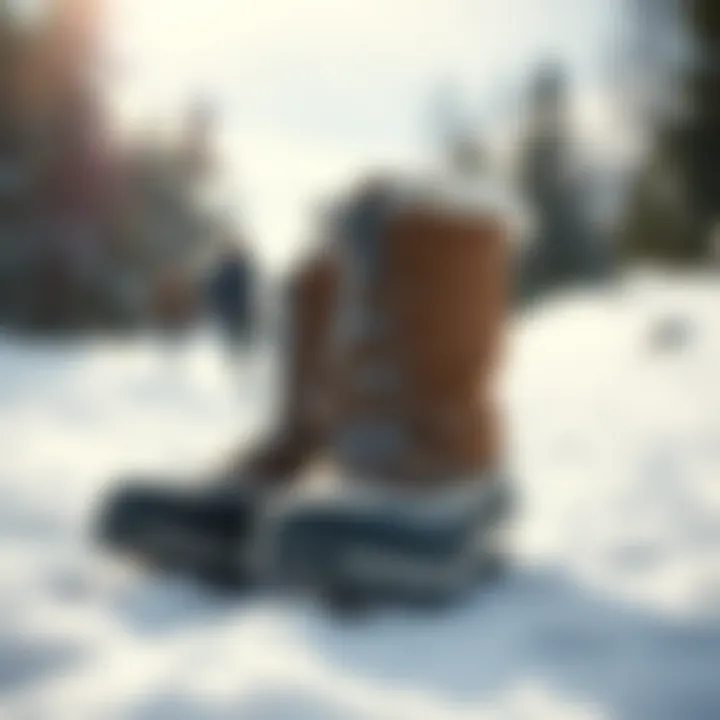 Durability of Hummel Snow Boots on Snowy Terrain Durable Hummel snow boots on a snowy terrain