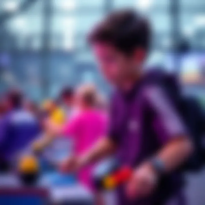 Interactive experience with adidas LEGO products