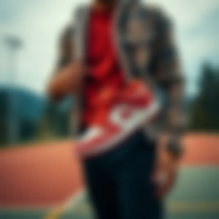 Casual Outfit with Jumper Jack Shoes A person showcasing Jumper Jack shoes in a casual outfit