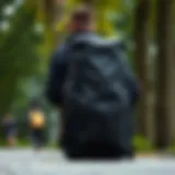 A stylish cabin boy backpack showcasing modern design