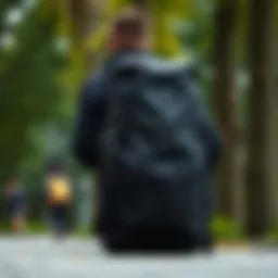 A stylish cabin boy backpack showcasing modern design