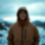 Sophisticated design of a polar jacket