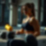 Core strength training session