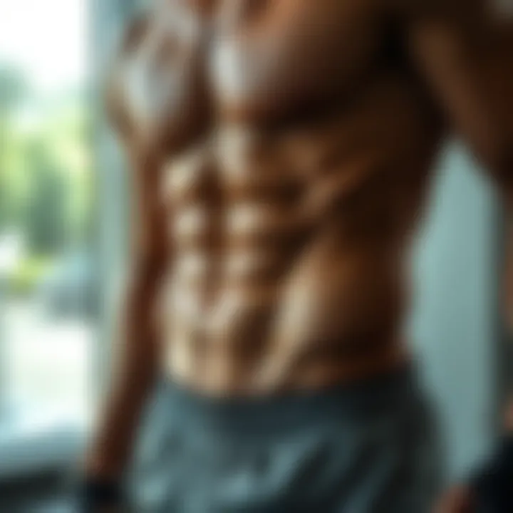 Training schedule for abdominal muscles