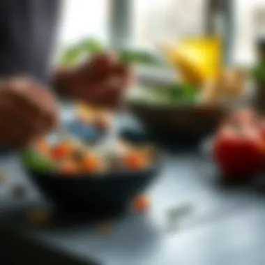 Healthy meal prep for muscle gain